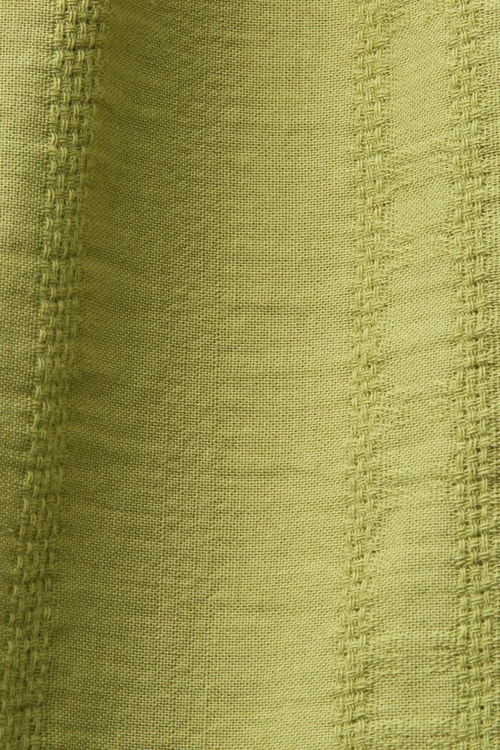 Minikleid aus Baumwolle, PISTACHIO GREEN, detail image number 5