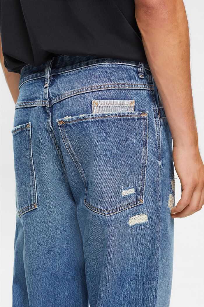 Loose Fit Jeans, BLUE DARK WASHED, detail image number 4