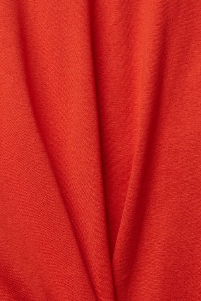 Shirt mit 3/4-Ärmeln, ORANGE RED, detail image number 1