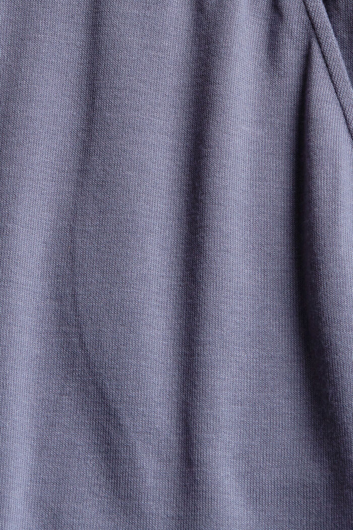 Recycelt: kurze Strickshorts, GREY BLUE, detail image number 4