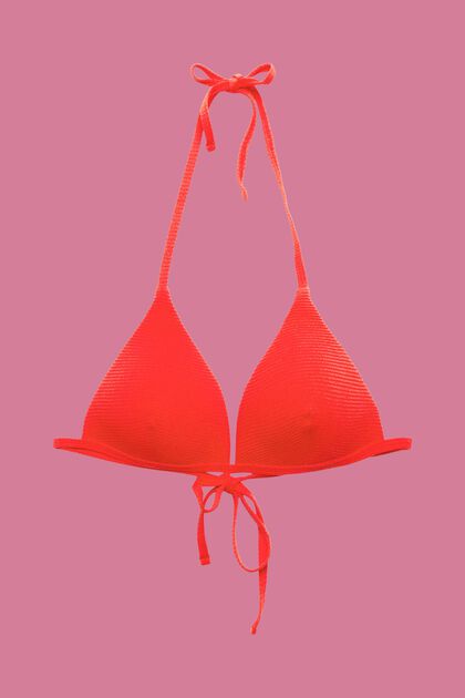 Wattiertes Triangel-Bikinitop