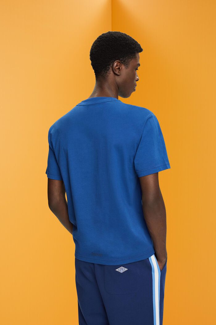 Baumwoll-T-Shirt mit Delfinprint, BRIGHT BLUE, detail image number 3