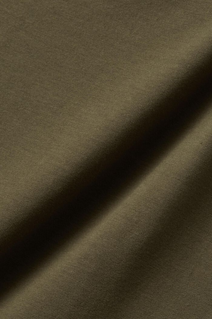 Camisole aus Stretch-Strick, KHAKI GREEN, detail image number 5