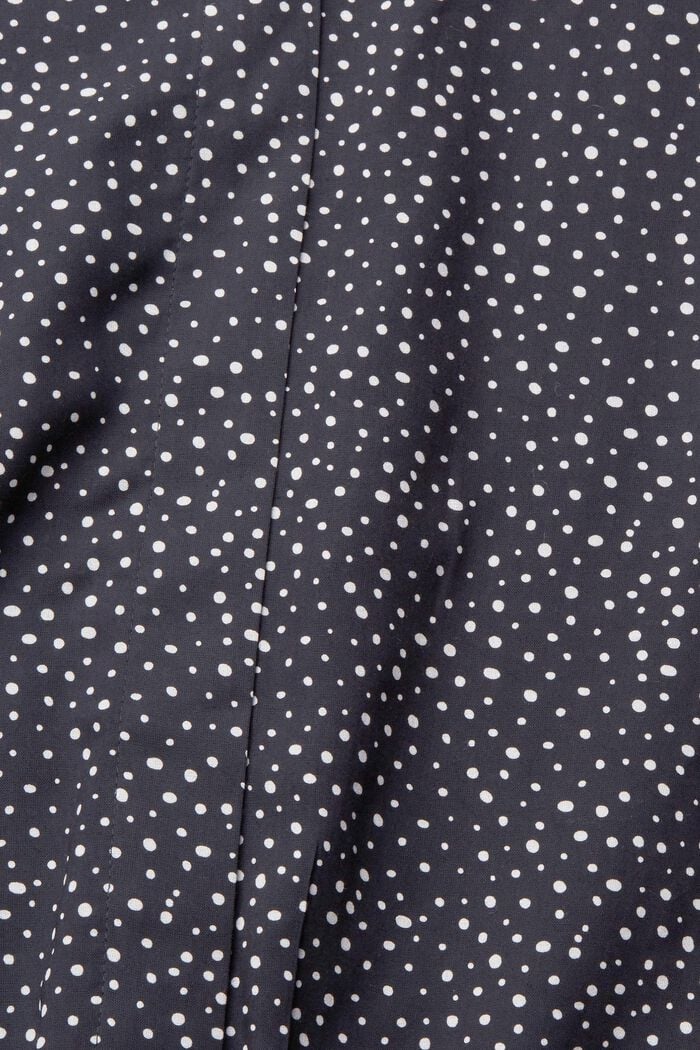 Bluse mit Muster, LENZING™ ECOVERO™, BLACK, detail image number 6