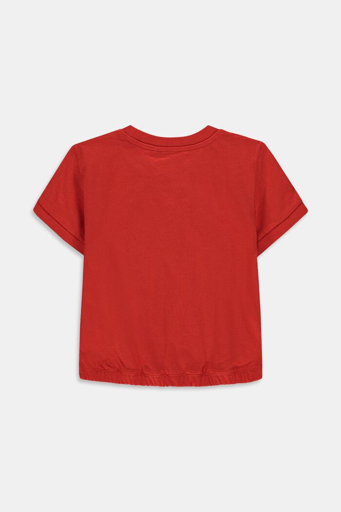 T-Shirt mit reflektierendem Print, RED, detail image number 1