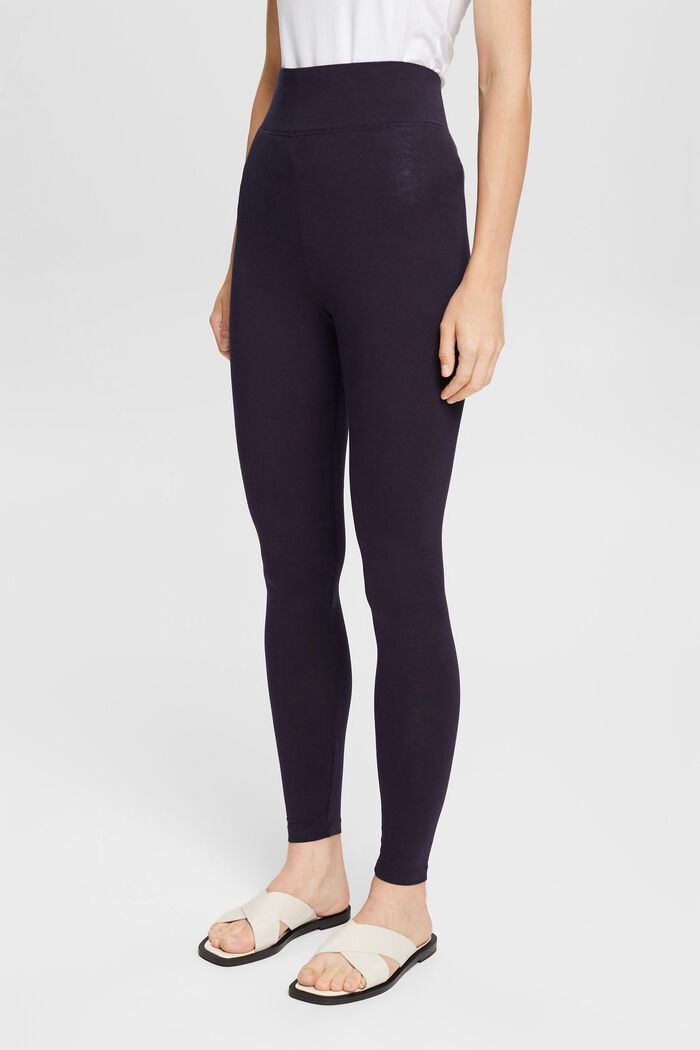Leggings mit hoher Taille, NAVY, detail image number 0