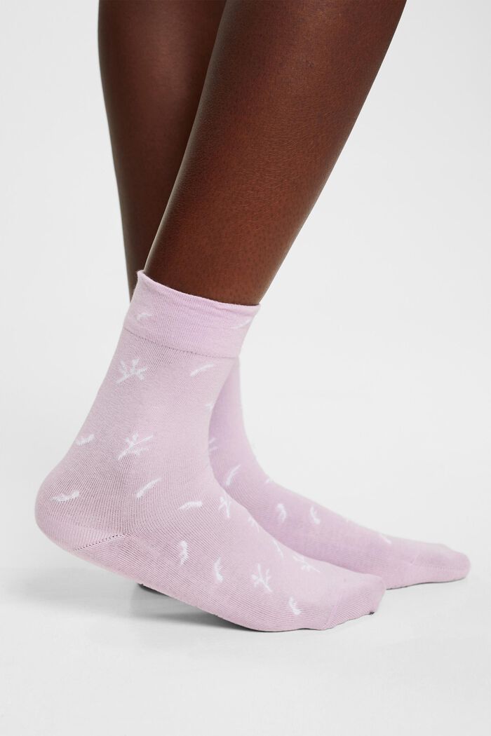 5er-Pack Socken, Organic Cotton, MAUVE, detail image number 2