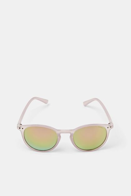 Unisex-Sonnenbrille mit verspiegelten Gläsern