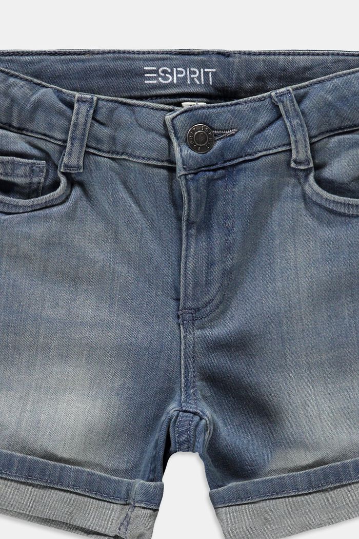 Shorts denim, BLUE BLEACHED, detail image number 2