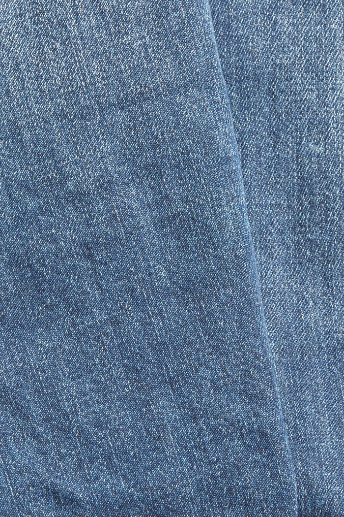 Aus Bio-Baumwolle/Hanf: used Boyfriend-Jeans, BLUE DARK WASHED, detail image number 4