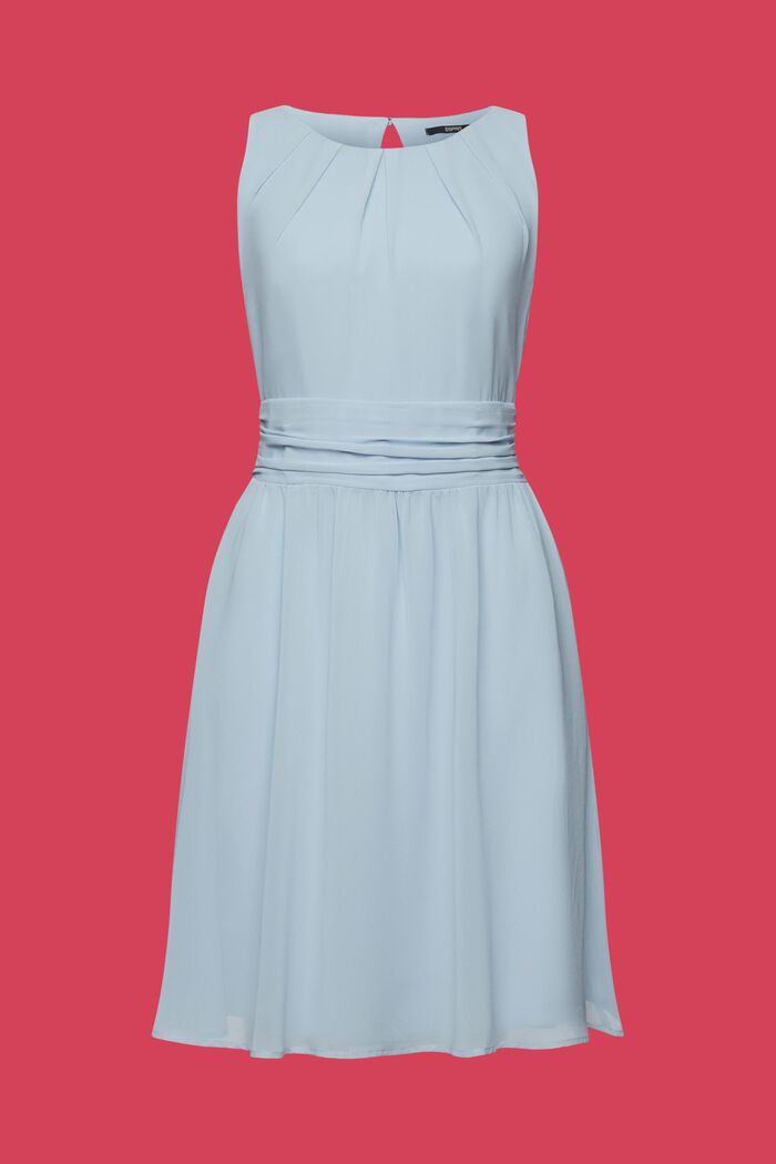 Dresses light woven, LIGHT BLUE LAVENDER, detail image number 6