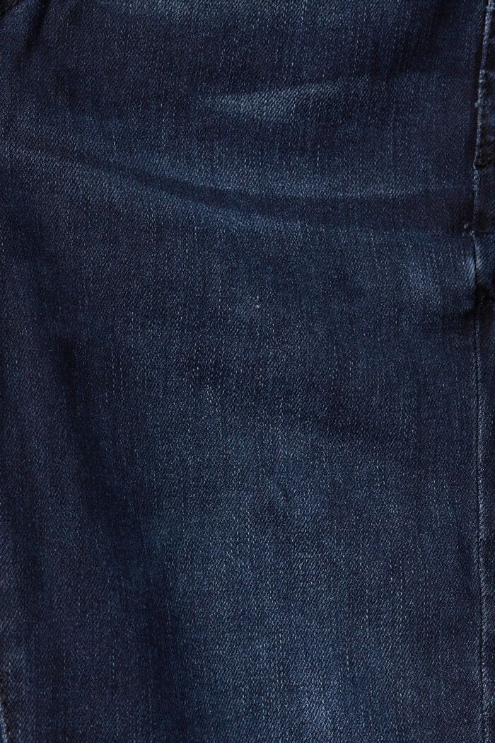 Stretchige High-Rise-Jeans im Skinny Fit, BLUE BLACK, detail image number 6