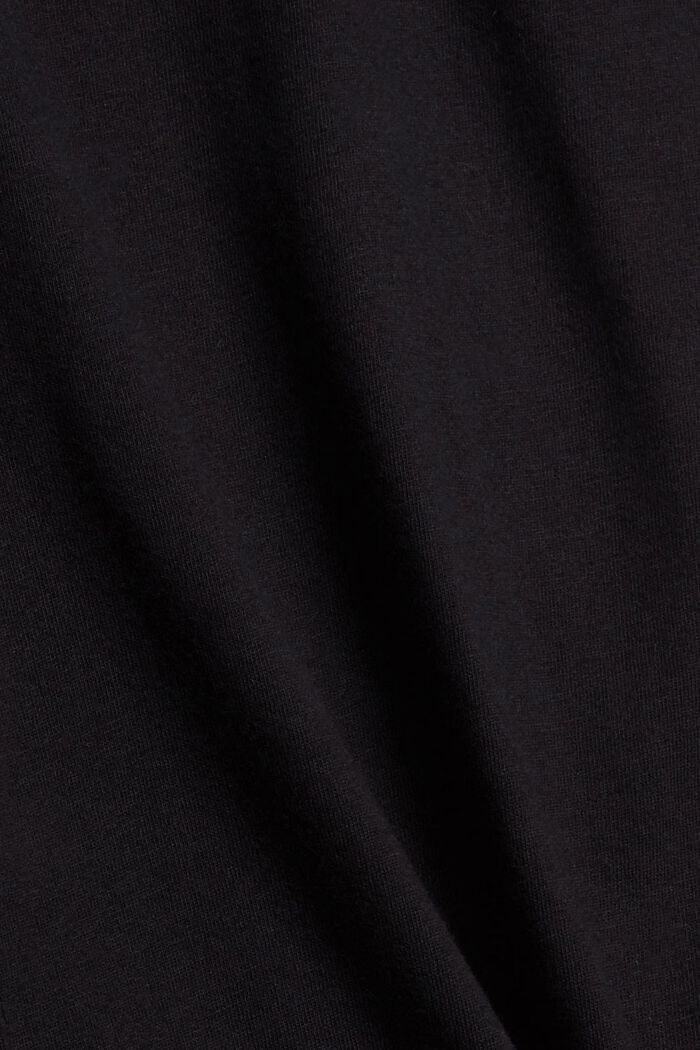 Pyjamahose aus 100% Organic Cotton, BLACK, detail image number 4