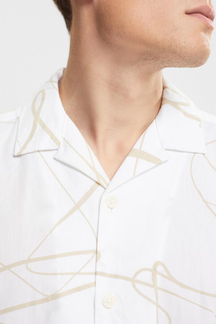Hemd mit Muster, WHITE, detail image number 2