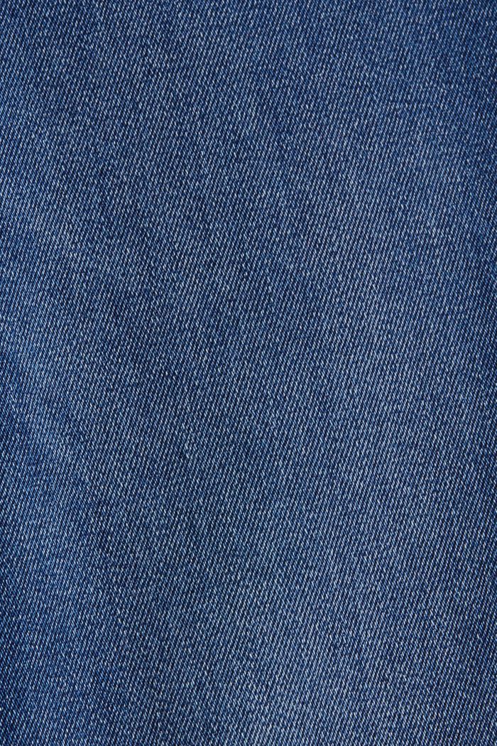 Stretch-Jeans im Used-Look, BLUE DARK WASHED, detail image number 1