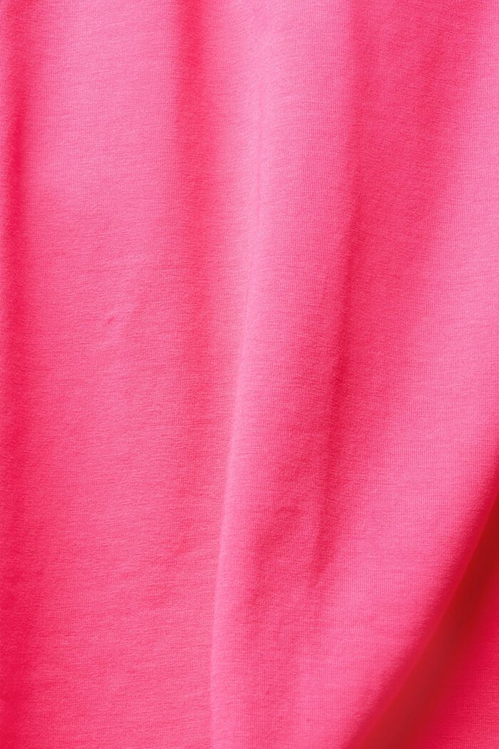 T-Shirt mit Brusttasche, PINK FUCHSIA, detail image number 4
