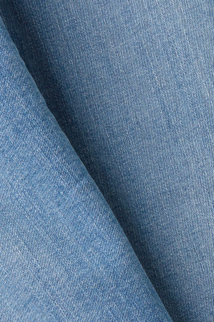 Skinny-Jeans aus nachhaltiger Baumwolle, BLUE LIGHT WASHED, detail image number 5