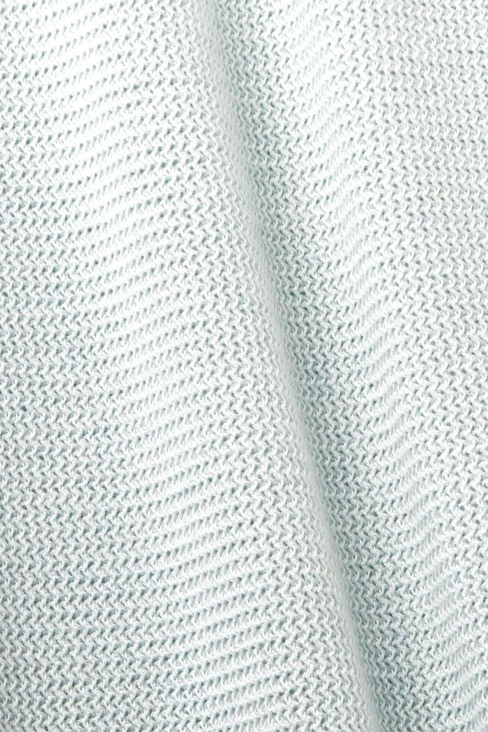 Pullover aus Strick, LIGHT AQUA GREEN, detail image number 5
