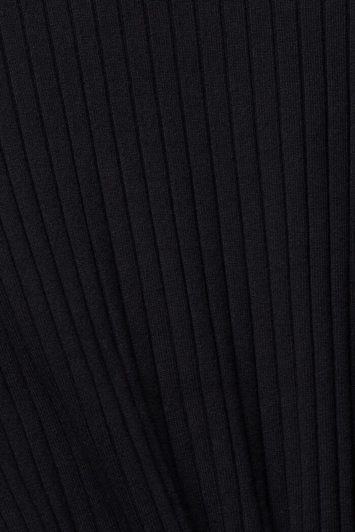Stehkragen-Pullover, BLACK, detail image number 1