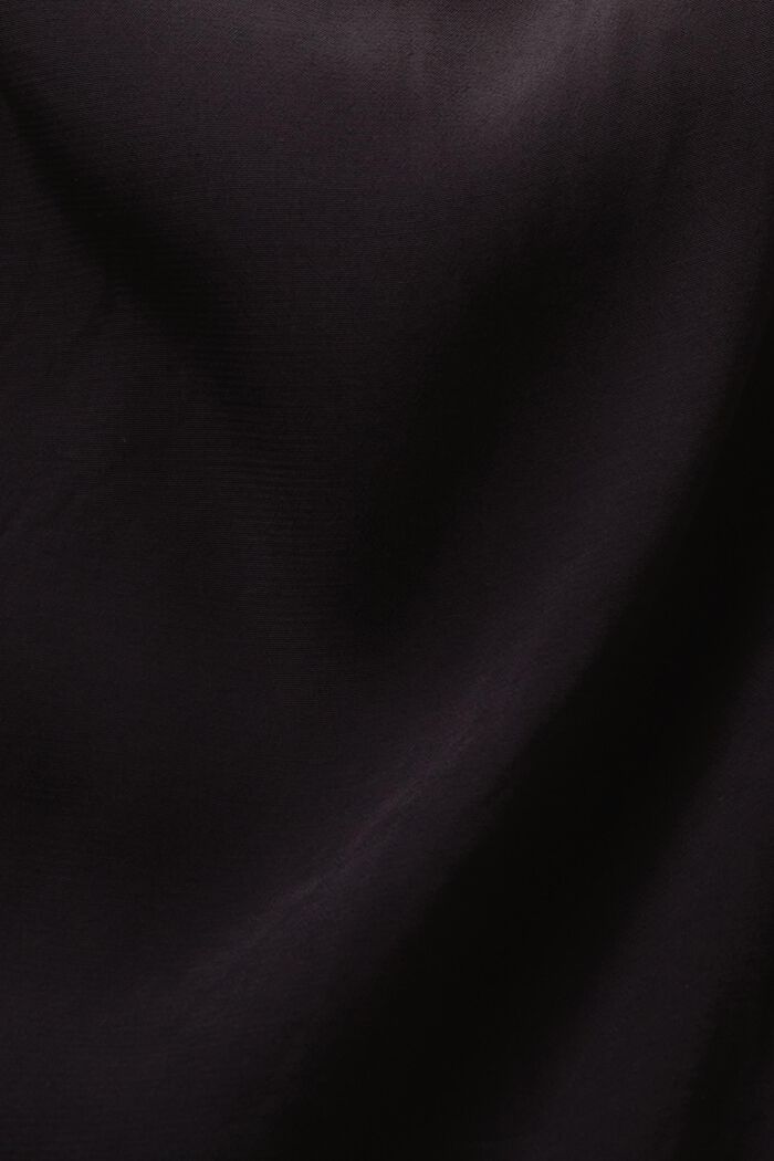 Crêpe-Midikleid, BLACK, detail image number 4