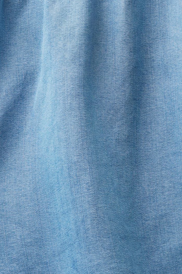 Pull-on-Shorts aus Denim, BLUE LIGHT WASHED, detail image number 5