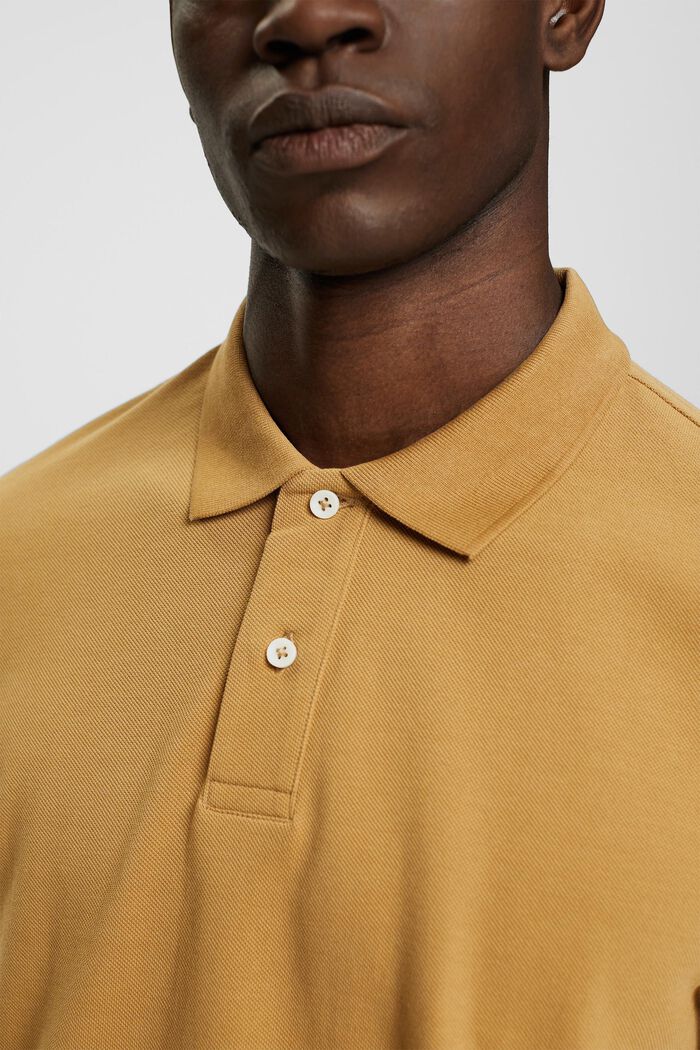 Slim Fit Poloshirt, BEIGE, detail image number 2