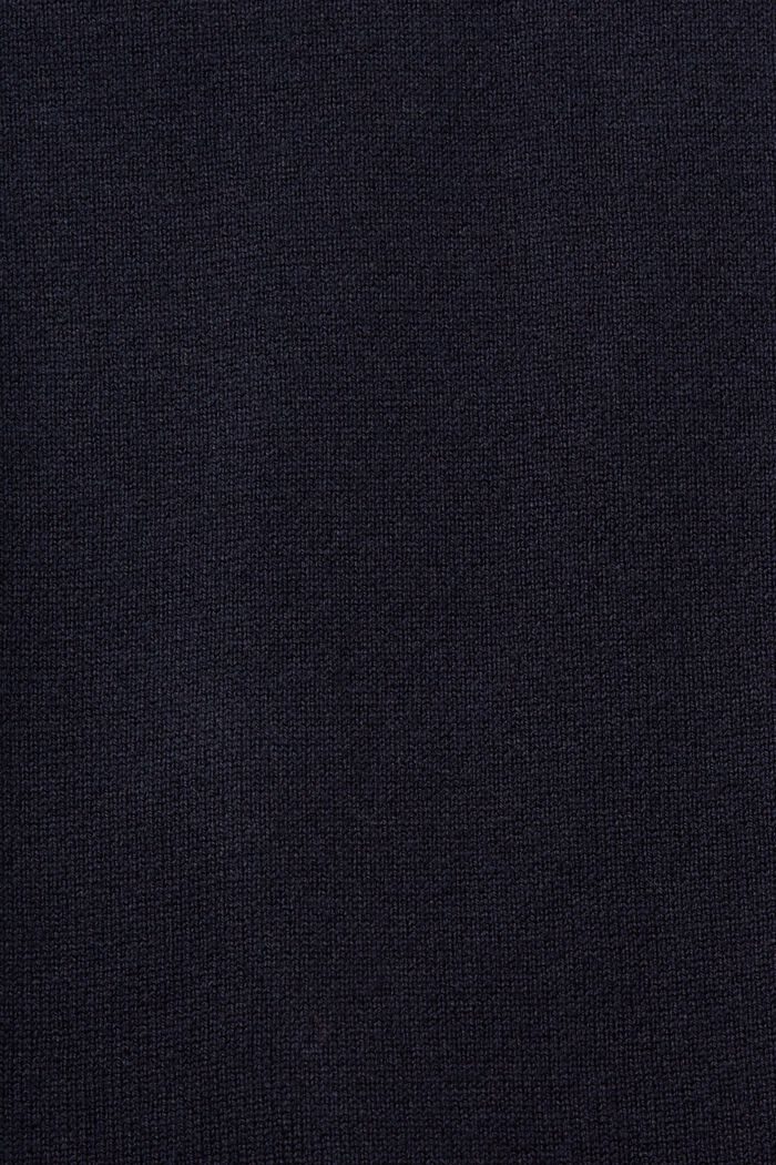 Pullover mit abgerundetem V-Ausschnitt, NAVY, detail image number 5