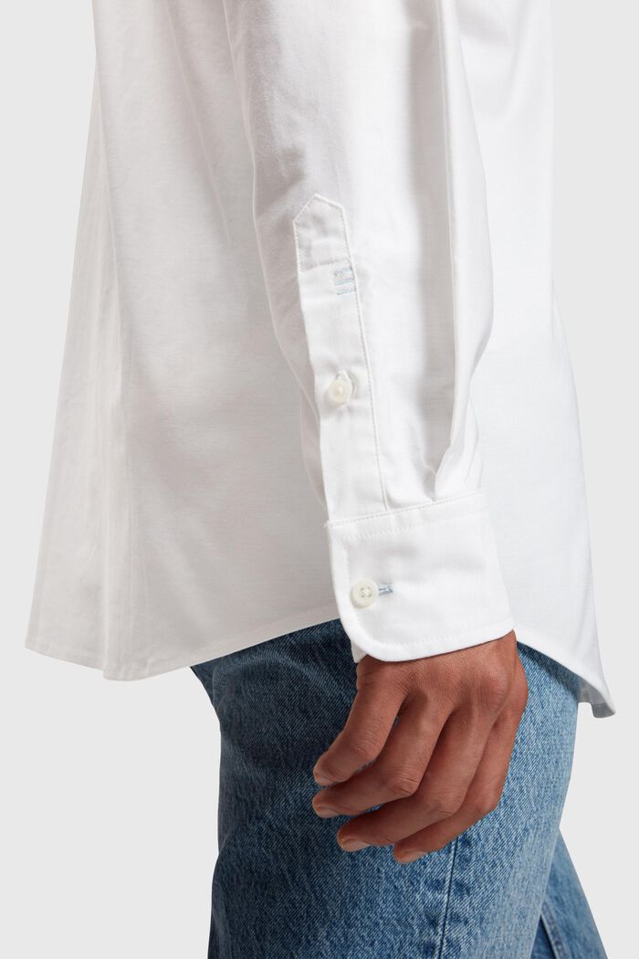 Regular-Fit-Oxfordhemd, WHITE, detail image number 4
