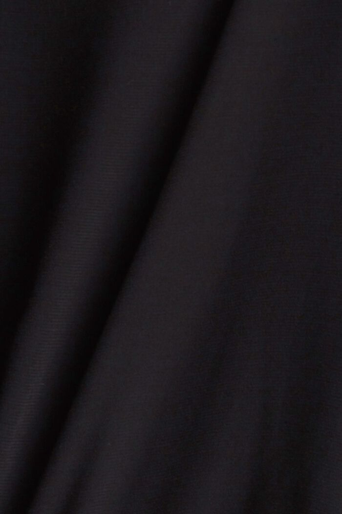 Bluse mit Karrée-Ausschnitt, BLACK, detail image number 4