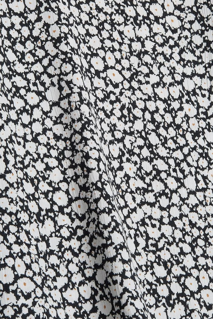 Print-Bluse aus LENZING™ ECOVERO™, ANTHRACITE, detail image number 4