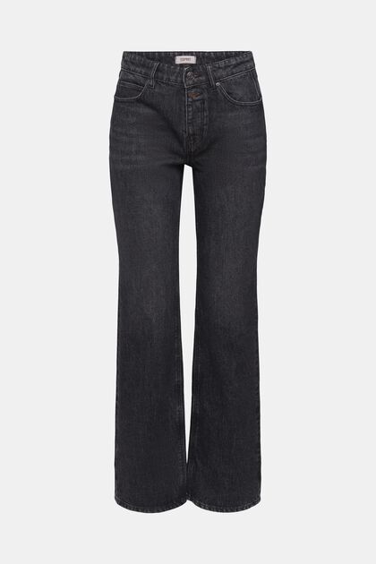 Mid-Rise-Western-Jeans im Bootcut