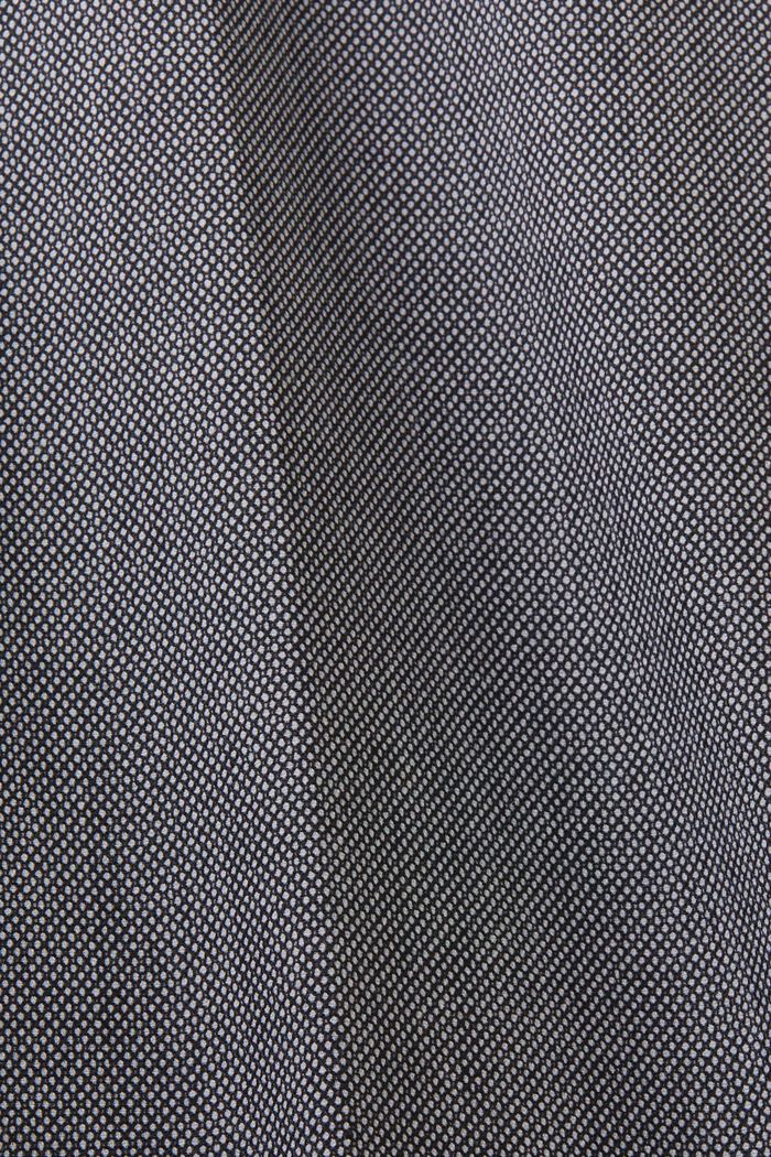 Mix & Match: Anzughose mit Birdseye-Muster, BLACK, detail image number 6