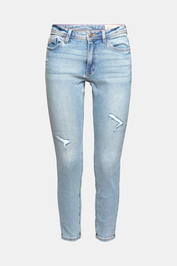 Stretch-Jeans im Destroyed-Look