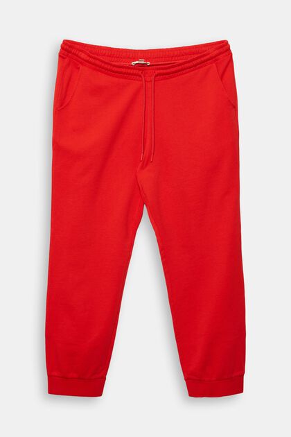 Pants knitted, ORANGE RED, overview