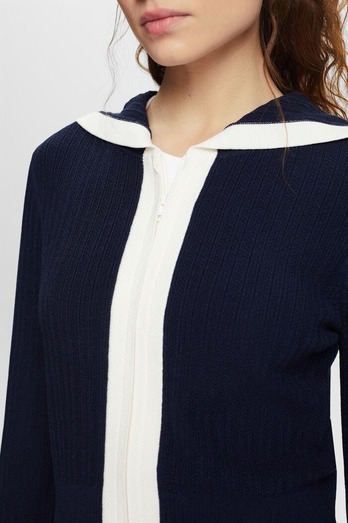 Sweaters cardigan, NAVY, detail image number 3