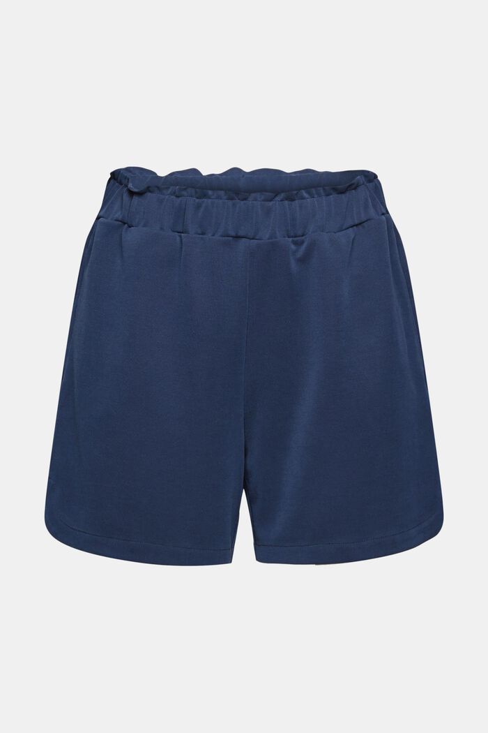 Mit TENCEL™: Shorts aus Jersey, NAVY, detail image number 2
