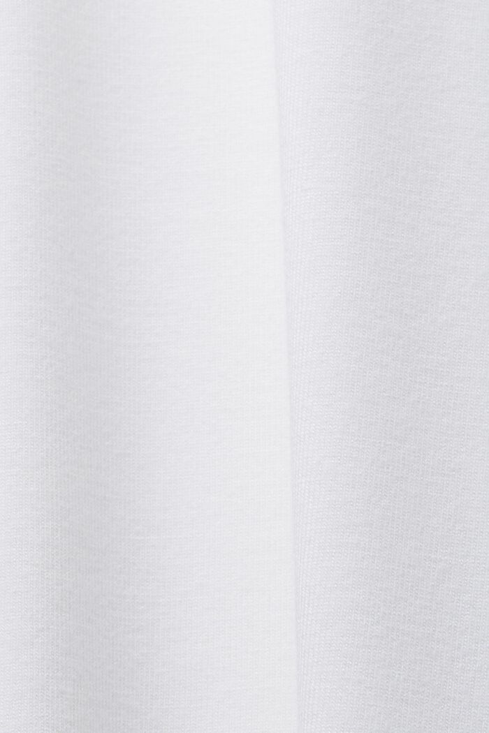 Bluse mit Lochstickerei und Puffärmeln, WHITE, detail image number 7