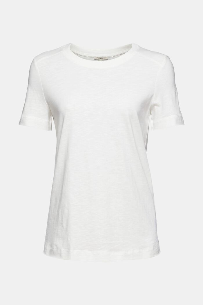 T-Shirt  aus 100% Organic Cotton, OFF WHITE, detail image number 2
