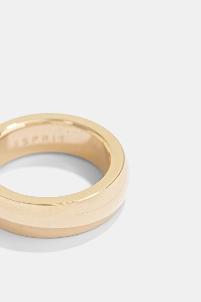 Ring aus Edelstahl, GOLD, detail image number 1