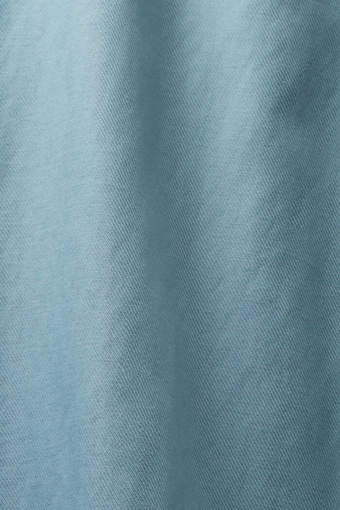 Button-Down-Hemd aus Twill, TEAL BLUE, detail image number 6