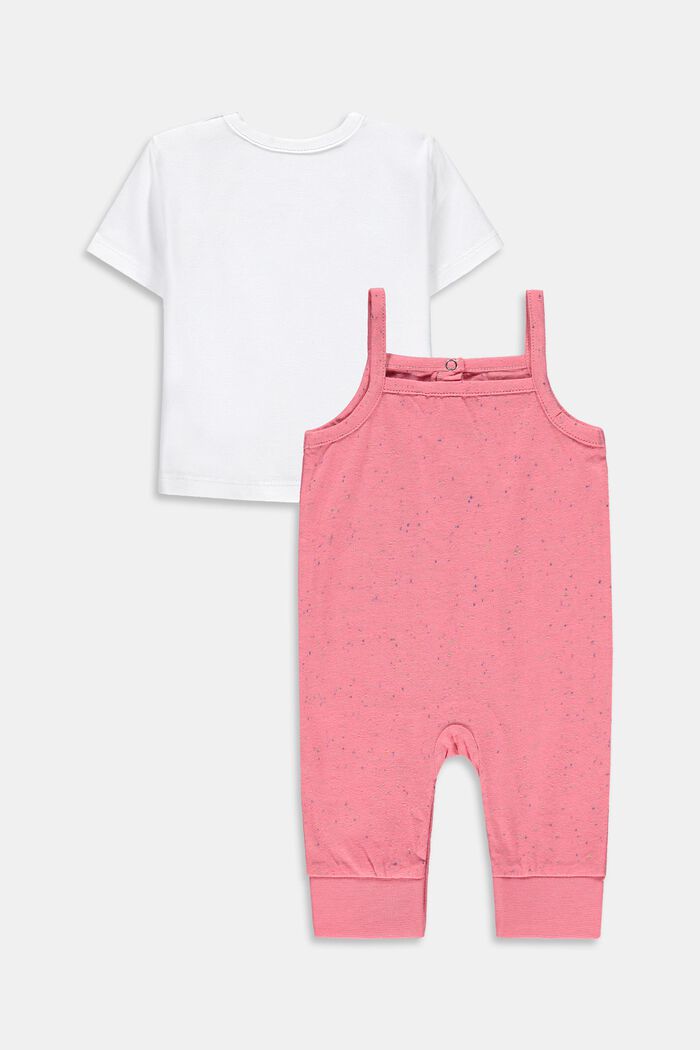 Set: T-Shirt und Overall, PINK, detail image number 1