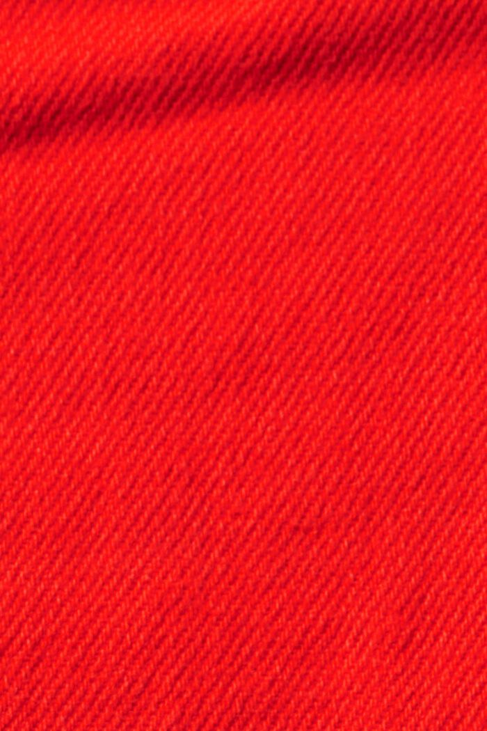 Mid-Rise-Stretchjeans in schmaler Passform, RED, detail image number 6