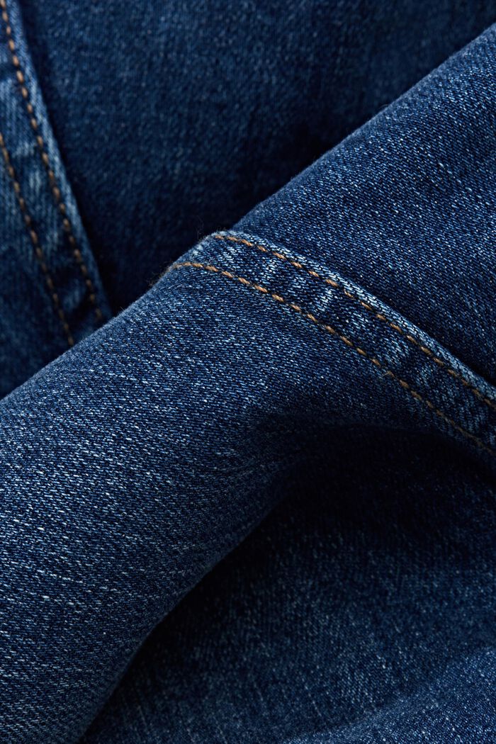 Stretch-Jeans mit Organic Cotton, BLUE MEDIUM WASHED, detail image number 7