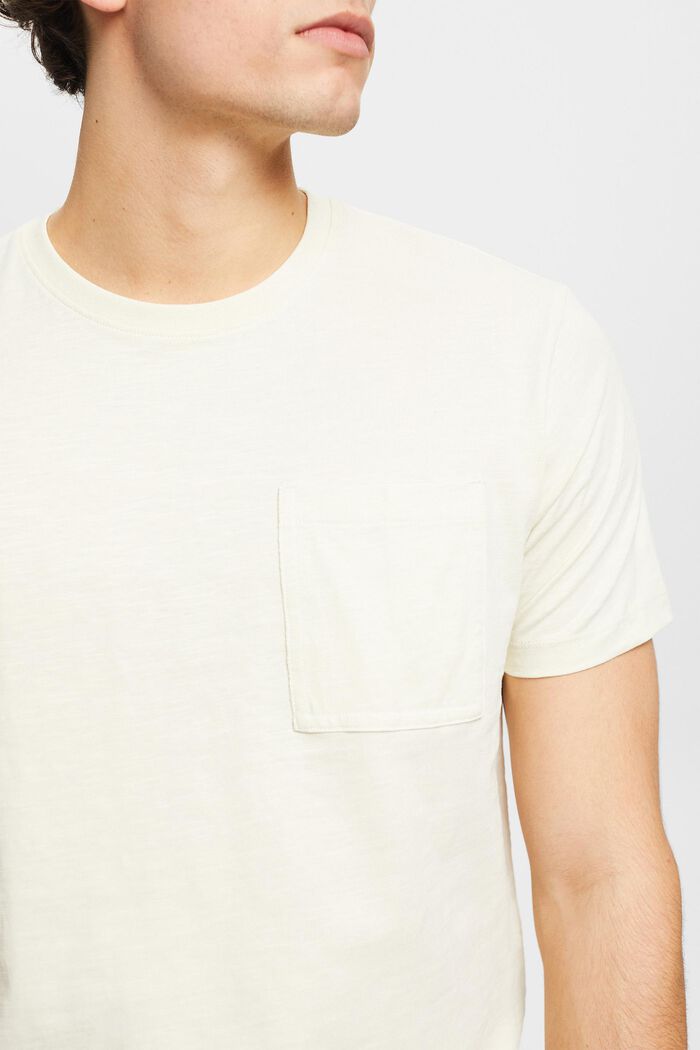 Baumwoll-T-Shirt mit Brusttasche, ICE, detail image number 2