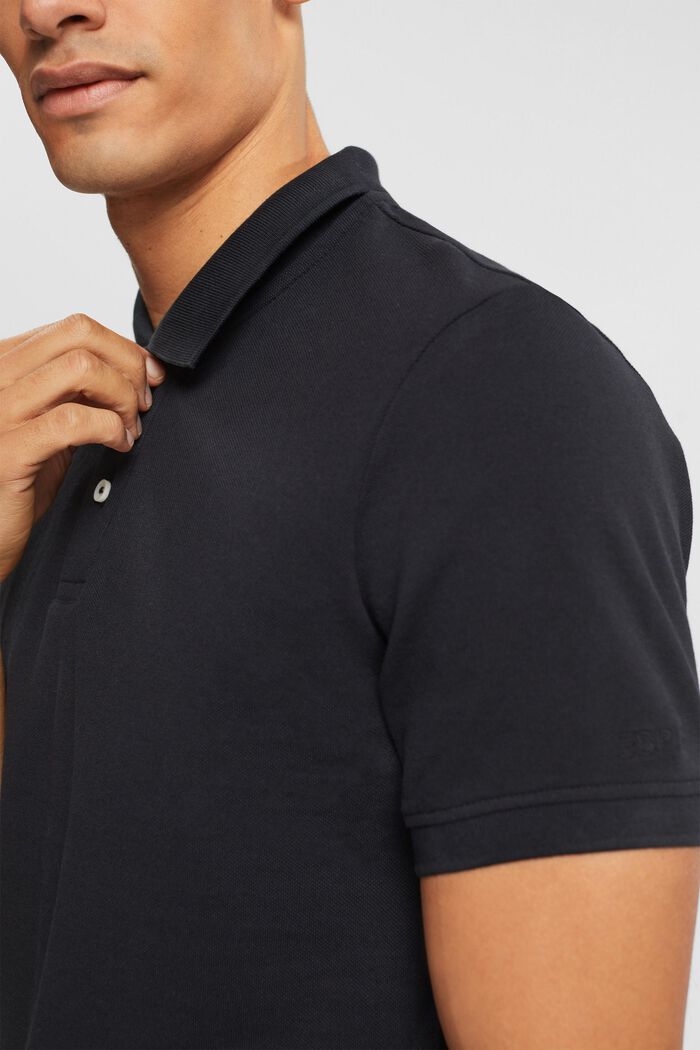 Slim Fit Poloshirt, BLACK, detail image number 2