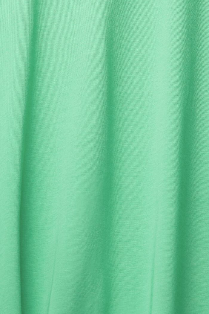 Jersey T-Shirt, 100% Baumwolle, GREEN, detail image number 5