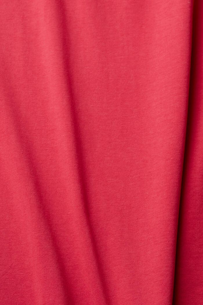 T-Shirt im Boxy-Style, CHERRY RED, detail image number 5