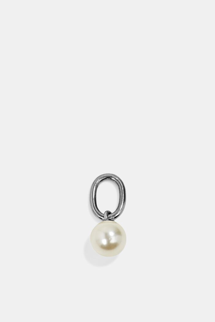 Perlen-Anhänger aus Edelstahl, SILVER, detail image number 0