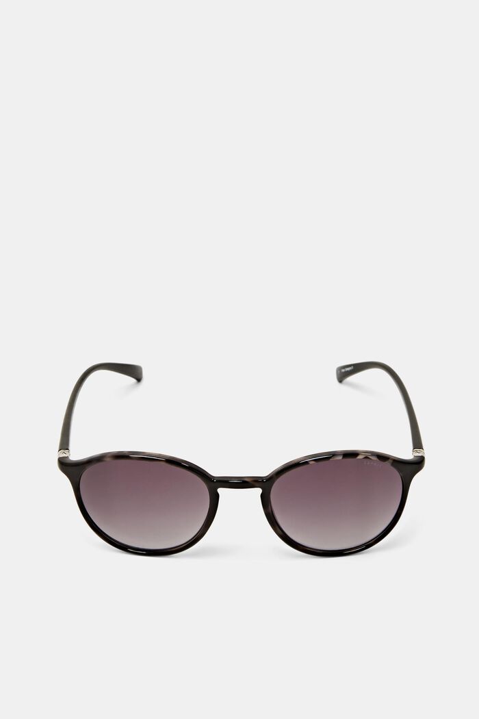 Unisex-Sonnenbrille mit runden Verlaufsgläsern, GREY, detail image number 0