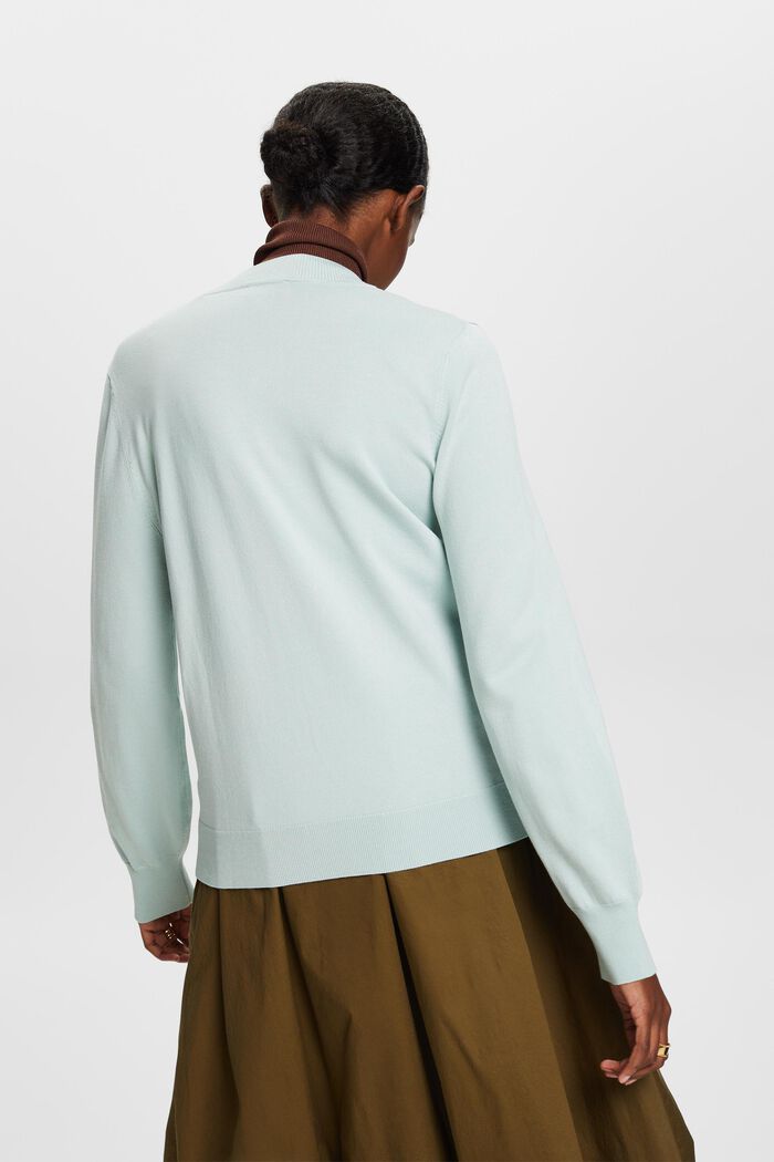 Sweaters cardigan, NEW LIGHT AQUA GREEN, detail image number 2